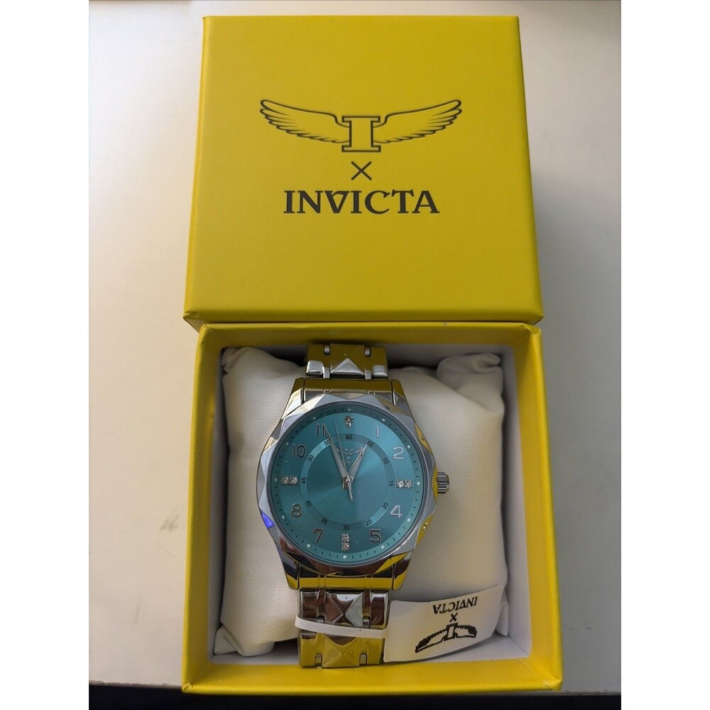 Invicta Men's Watch Specialty I Blue Dial Silver Tone Bracelet 70050